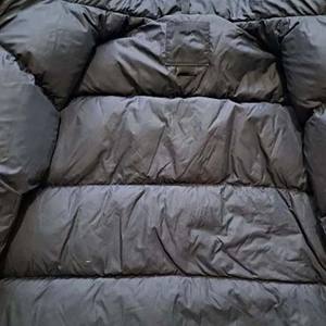 Veste matelassée à capuche surdimensionnée pour homme, prix de gros, polyester noir, hiver, imperméable, respirante, coupe-vent - Product Image 3