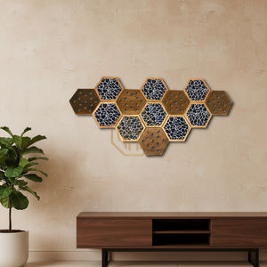 Decoración de Pared de Metal de Diseño Tradicional Inspirado en la Naturaleza, Personalizable, para Jardín, Patio, Acabados de Hierro Hechos a Mano, Nuevo Formato - Product Image 6