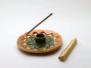 Nuevo portavelas de Palo Santo para decoración del hogar, portavelas de latón de tamaño de forma personalizada única de lujo en alta calidad de venta - Product Image 2