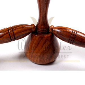 ไม้ตีกบเหล็กกล้าชุบโรสโกลด์ ยี่ห้อ WIN MASTER INDUSTRIES พร้อมสลักลาย ไม้กบเหล็กกล้าชุบโรสโกลด์สำหรับพิธีกรรมเมสัน - Product Image 5