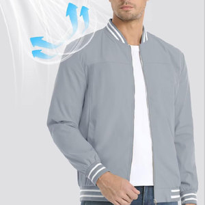 Professional Casual Bomber <b>Jacket</b> for <b>Men</b> Stand Collar Winter Style with Letter Pattern Best Material Reasonable Price - Product Image 2