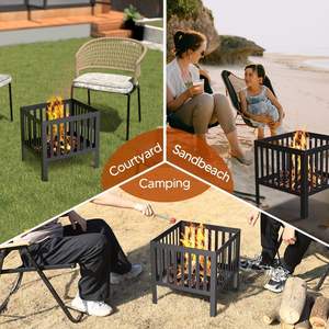 Modernas Braseras de Acero Resistente a Gas Natural, Portátiles para Uso Nocturno en Exteriores, hasta 9999 BTU, Personalizables, India - Product Image 4