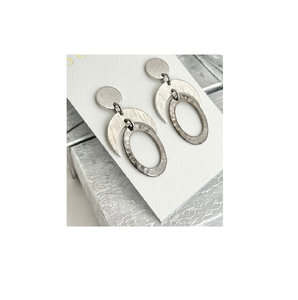 ต่างหูรูปดอกทานตะวันสุดฮิตประจำเดือนกันยายนปี 2025 เครื่องประดับงานแต่งงานสไตล์เอเชีย ต่างหูแบบติดหูทรงสี่เหลี่ยมเล็ก ดีไซน์เรขาคณิต - Product Image 1