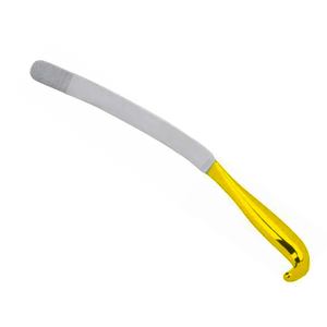 Tebbets 33cm Dissecteur de sein manuel, manche plaqué or, acier inoxydable, instruments de chirurgie plastique GSI-BS-001 CE - Product Image 4