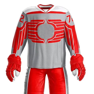 High Quality Material Pakistan Made Regular Fit Printed Ice Hockey Uniform Latest Sportswear 100% Polyester <b>Waterproof</b> - Product Image 4