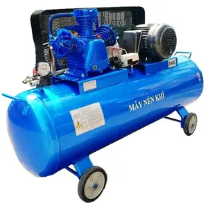 Hot sale from Vietnam portable match single phase 2 piston pressure 8kg/cm diesel air compressor 200liter 3hp dental