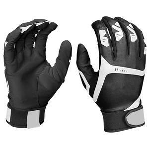 Venta al por mayor mejor sublimado diseño de piel de cabra Digital de cuero de béisbol guantes de bateo profesional unisex guantes de bateo - Product Image 3