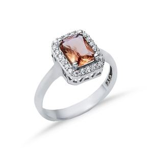 Rectangle Shape Sultanite <b>Ring</b> Jewelry For Women Baguette Wholesale Turkish Handmade 925 Sterling Silver Jewelry - Product Image 3