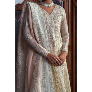 Qala by Mushq Luxury Kamdaani Festive Collection AAILA TC-554 Tela Satén - Product Image 4
