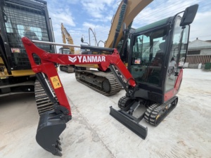 Mini-pelleuse Yanmar VIO17 d'occasion, 1,7 tonne, en excellent état, machine d'origine japonaise pour petites travaux de construction - Product Image 4