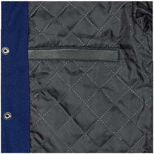 Vente en gros 2025 sur mesure broderie Patch hommes Varsity veste support grande taille en cuir manches Baseball veste pour hommes - Product Image 6