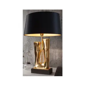 Home decor modern luxury bed side metal table lamps reading lamps for bedroom and Home Decoration