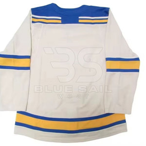 Camiseta de Hockey con Cuello Redondo de Alto Rendimiento, Tejido que Absorbe la Humedad para un Juego Prolongado, Camiseta de Hockey con Cuello Redondo para Equipos Juveniles y Adultos - Product Image 2