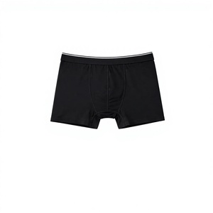 Calzoncillos Boxer Transpirables para Hombre, de Algodón, con Logotipo en la Cintura, Hechos en China, Pedido al por Mayor, Marca Privada, Venta al por Mayor - Product Image 1