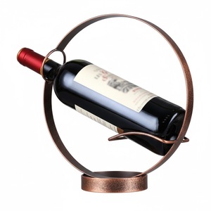 Estantes para Botellas de Vino de Metal Chapado en Oro, Soporte para Botellas de Vino de Pie para Decoración de Cocina y Mesa, Soporte de Almacenamiento de Vino Hecho a Mano - Product Image 5