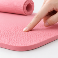 Matras Yoga TPE Jereathy Elastisitas Tinggi, Tahan Lama, Desain Baru, Untuk Studio & Rumah, Penggunaan Komersial, Latihan Kekuatan Premium