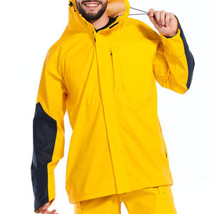 Servicio OEM Último estilo Color sólido Hombres Chaqueta de lluvia Última moda Secado rápido Material sólido Hombres Chaqueta de lluvia tarifa al por mayor - Product Image 3