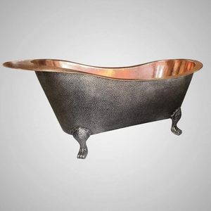 Fabricante indio de lujo de bañera de cobre hecho a mano nueva llegada bañera grande Fabricante Mayorista exportador - Product Image 1