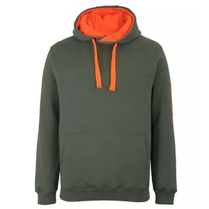 Vente en gros Logo personnalisé 100% coton pour hommes Basics Hoodies Sweatshirts lourds pull vintage surdimensionné avec quantité minimale de commande bas - Product Image 1