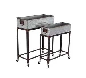 Décoration de jardin Pots de fleurs Pots de plantes et jardinière pour plantes d'intérieur Décoration de la maison Pot de fleurs par Indian Metal World - Product Image 1