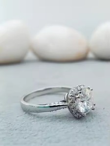 Anant 2ct Engagement <b>Ring</b> Natural Diamond Jewelry Wedding <b>Rings</b> Gold 18k <b>Couple</b> 22k White Necklaces Real Gold Weddings <b>Ring</b> - Product Image 5