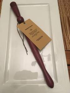 Rustic Wooden Scottish <b>Spurtle</b> | Artisan Craft Turned Design | Bulk Wholesale Orders - Product Image 1