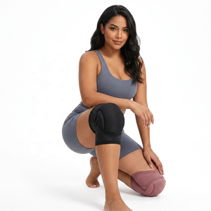Promoción 2025 OEM ODM Almohadilla Protectora Deportiva de Esponja para Codo y Rodilla, Suave, Transpirable, Flexible, Ajustable, Antideslizante, para Yoga - Product Image 5