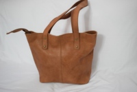 Sac fourre-tout vintage pour femme en cuir véritable Moroccanoul, toutes saisons, fabriqué au Maroc, modèle 768