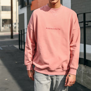 Sweatshirts à col rond personnalisés pour hommes pull-over en tricot léger à capuche chandail à manches longues décontracté chemises - Product Image 5