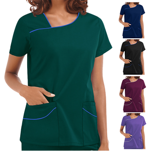 MedPro alta calidad 65% poliéster 35% algodón Scrub trajes con Spandex cómodo y seguro Material duradero - Product Image 6