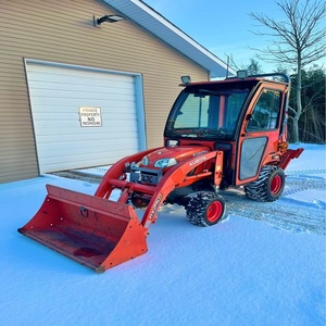 รถตักล้อยาง KUBOTA BX25D 4WD มือสอง สภาพดีเยี่ยม พร้อมหัวตักหน้า/หลัง รับน้ำหนักได้ 200 ตัน ราคาถูกมาก - Product Image 4