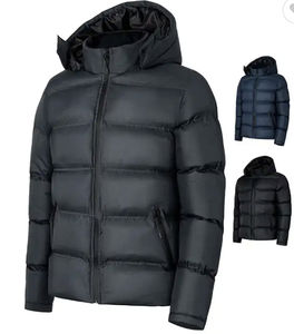 Veste matelassée à col montant pour homme, imperméable, rembourrée, style bulle, pour l'hiver, vêtements d'extérieur pour temps froid, vente en gros, sur mesure - Product Image 1