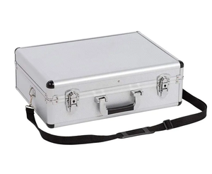 Hộp Đựng Dụng Cụ Bằng Nhôm Màu Bạc Thiết Kế Mới Hộp Đựng Dụng Cụ Cứng Có Dây Đeo Và Xốp Tùy Chỉnh - Product Image 1