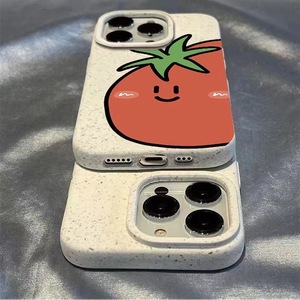เคสกันกระแทกสำหรับ iPhone 16 15 141 13 PRO MAX พิมพ์ UV ย่อยสลายได้ทางชีวภาพฟางข้าวสาลี100% - Product Image 1