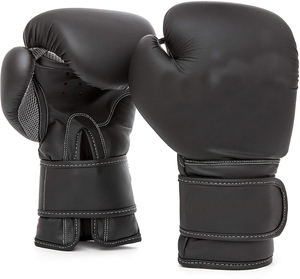 Gants de boxe faits main en PU de qualité supérieure, imperméables, légers, antidérapants, avec sangle de poignet réglable, couleur et logo personnalisables, Pakistan - Product Image 1