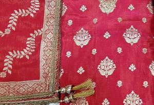 Diseñador moderno sin coser bordado a mano hermoso traje Premium trajes moda india-estilo delantero fiestas de seda para - Product Image 3