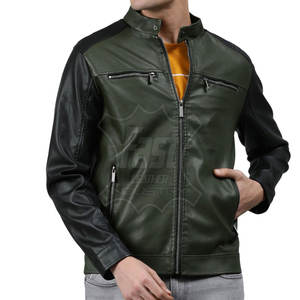 2025 In Top Selling Customized Logos In Pakistan <b>Men</b> Motorbike Racing <b>Jacket</b> New Style Motorbike <b>Leather</b> <b>Jacket</b> - Product Image 1