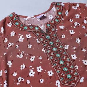 Evolove - Camisón Largo de Viscosa Liva Súper Suave y Cómodo para Mujer, con Botones y Bolsillo, para Uso Doméstico - Product Image 2