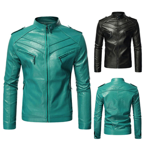 100% Genuine Fashion Leather Winter Motorbike <b>Jacket</b> Custom Loose Fit <b>Long</b> Sleeve Breathable Coated <b>Waterproof</b> Windproof High - Product Image 1