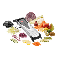 Bartscher Mandoline 11-delige handmatige roestvrijstalen mesjes multifunctionele snijders & schaafmachines fruit & groente tool
