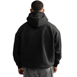 เสื้อสเวตเตอร์มีฮู้ดผู้ชายผู้หญิง, เสื้อกันหนาวแฟชั่นมีฮู้ดสีแดงสีดำสีเทาฮิปฮอปมีฮู้แบรนด์สตรีท - Product Image 4