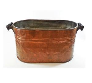 Cuve à bière en cuivre martelé Design simple Vaisselle en cuivre de grande taille Meilleure vente Cuve à bouteille parfaite pour les événements et les fêtes - Product Image 5