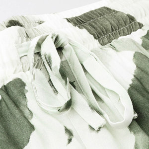 "Pantalones cortos para hombre, estampados, ropa de verano de moda de secado rápido con estampado tropical, cintura elástica y cordón" - Product Image 5