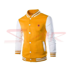 Chaquetas de lana de invierno para hombre de estilo fresco personalizado de gran venta estilo bombardero de béisbol universitario con lona Versity de venta completa - Product Image 5