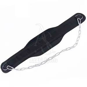 Ceinture réglable en néoprène respirant avec chaîne robuste pour pull-ups et dips - Product Image 6