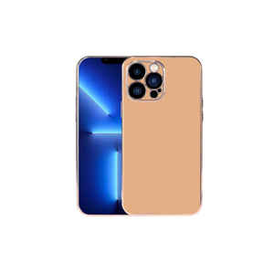 Funda de Silicona de Lujo NXXA Viyana Chapada en Oro para iPhone 13 Pro Max, Cubierta Protectora Trasera de Silicona Suave con un Nuevo y Elegante Diseño - Product Image 1