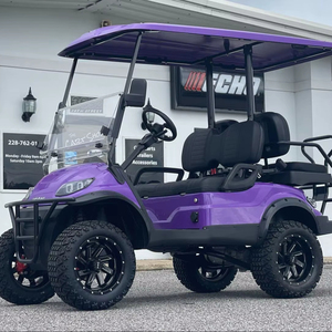 Voiturette de golf électrique de haute qualité, nouveau design, 4 places, avec batterie 48V, vitesse de 30-50 km/h, certifiée CE, autonomie de 90 km - Product Image 1