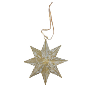 Adorno Colgante de Corazón de Hierro Repujado de Color Blanco y Dorado para Decoración de Eventos, Tamaño Pequeño, Personalizable para Decoración de Festivales - Product Image 4
