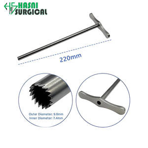 Trepano Visual Manual de Acero Inoxidable de Alta Calidad, 14 mm, 12.4 mm, Endoscopia Transforaminal, Instrumentos Quirúrgicos Endoscópicos, CE ISO - Product Image 6