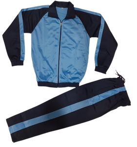 Ensemble de survêtement deux pièces de haute qualité, respirant, avec fermeture éclair intégrale et pantalon assorti, pour adultes - Product Image 5